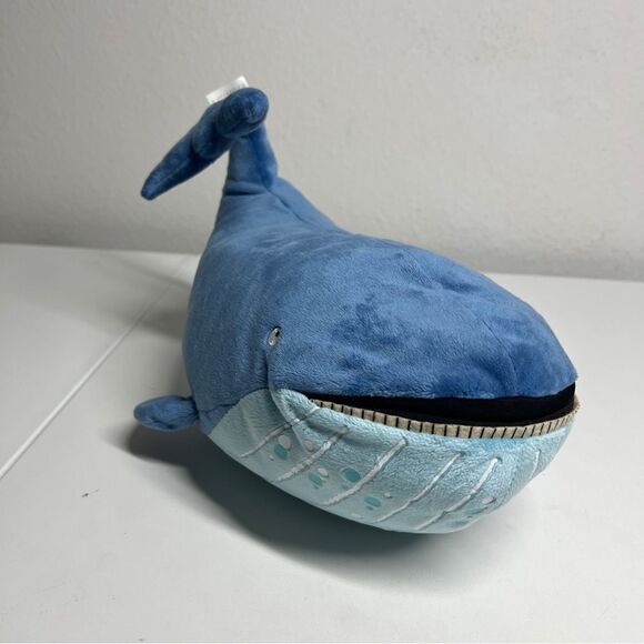 Blue Whale Plush Kohls Cares STUCK by Oliver Jeffers Blue Stuffed Animal 12" NWT - Picture 4 of 10